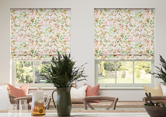 Hedgerow Velvet, Loralei - Motorised Roman Blind - Image 3
